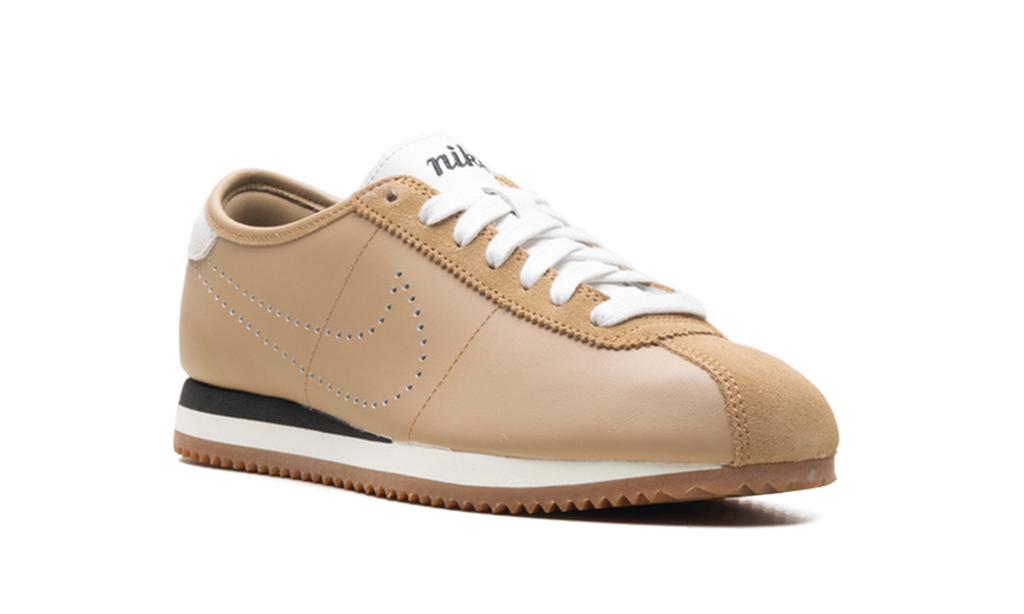 Cortez Leather WMNS"Perforated Swoosh - Pale Shale" HQ1841 200