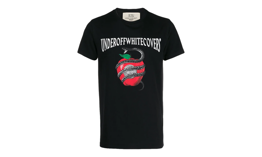 Undercover Apple T-Shirt "Black / Multicolor" OMAA027G19877012