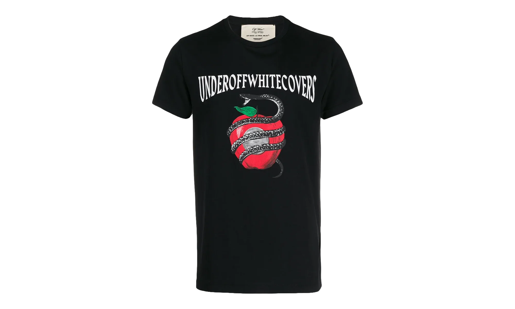 Undercover Apple T-Shirt "Black / Multicolor" OMAA027G19877012