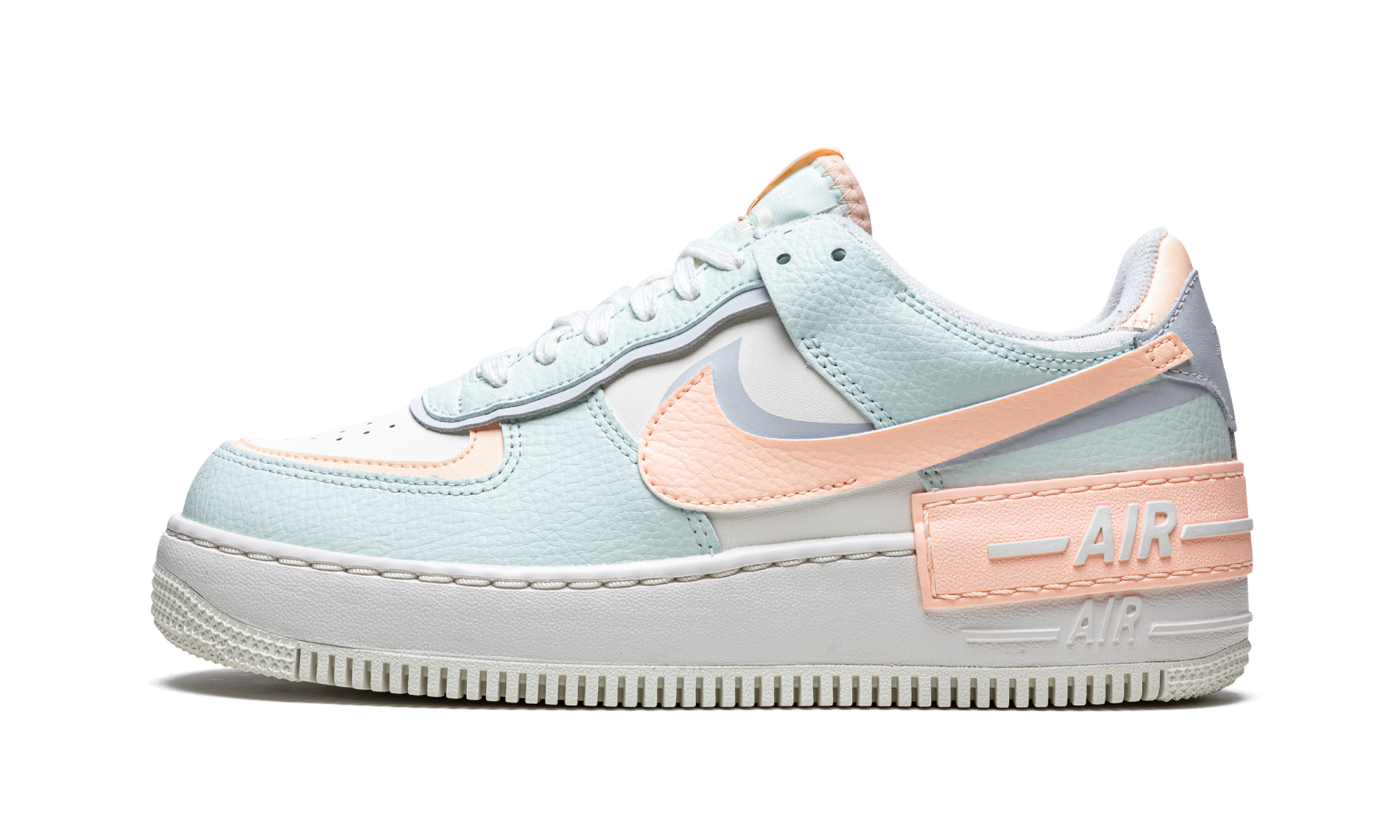 AF1 SHADO WMNS"Barely Green/ Crimson Tint" CU8591 104