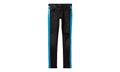 Broken Track Jeans "Aged Black Neon Blue" MBTRJ BKN ANB