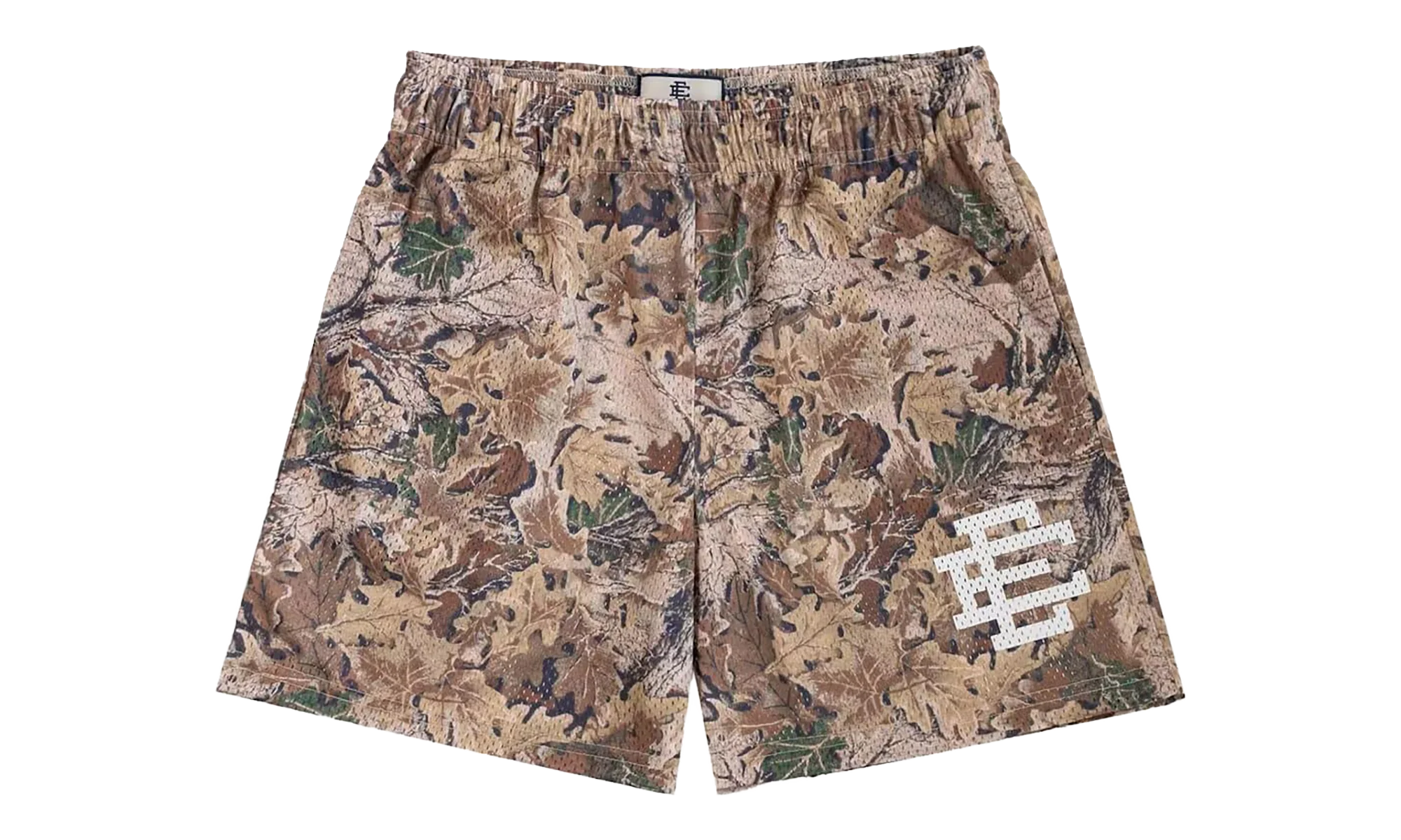 EE Basic Shorts "Tan / Leafy Camo" EE196