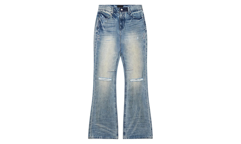 Mael Flared Muddy Sky Denim "Blue" B2234MDSKY