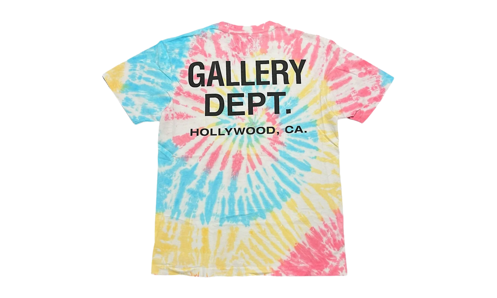 Repurposed French Logo Short Sleeve Tee Shirt "Tie Dye" FTT 10013R TIDY