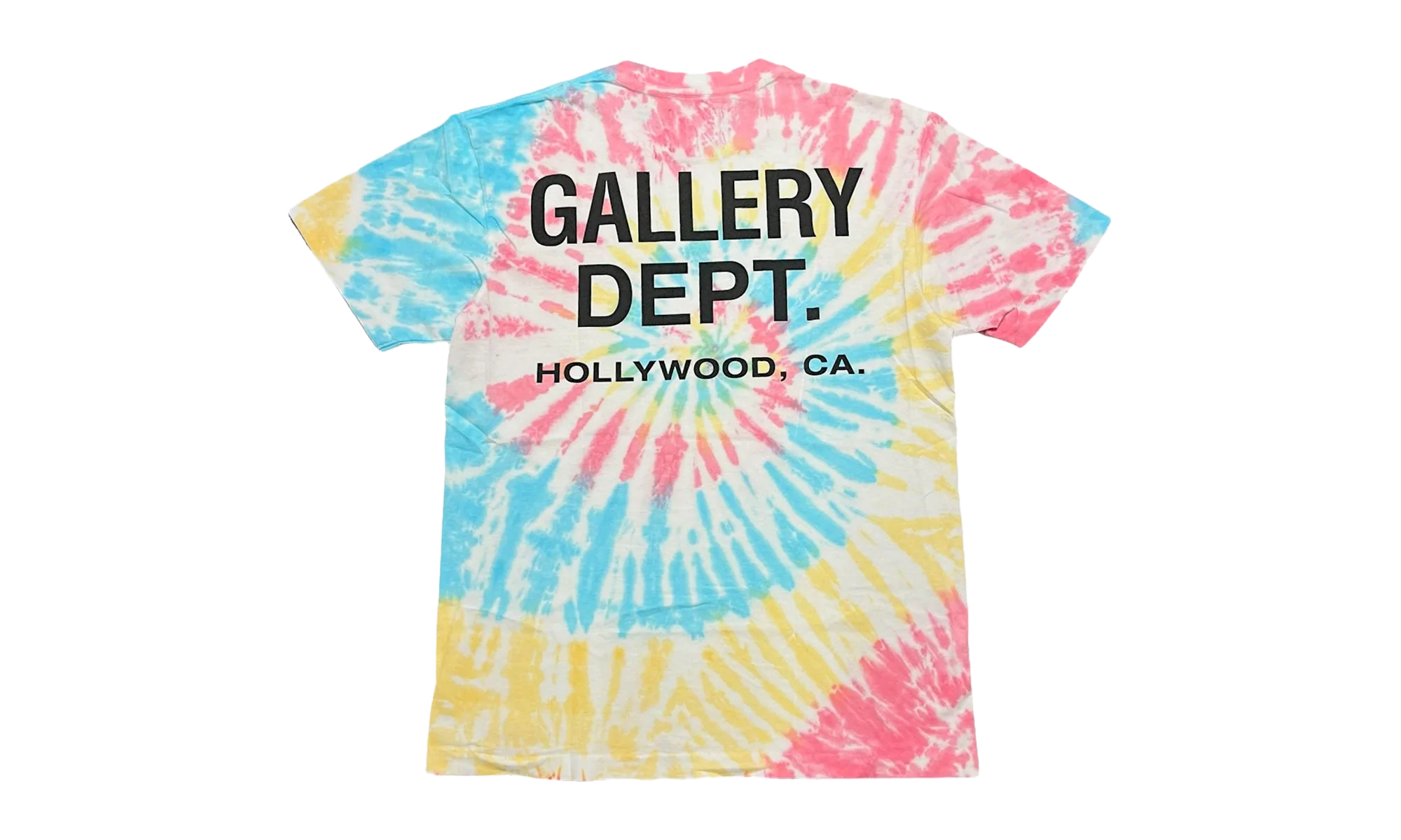Repurposed French Logo Short Sleeve Tee Shirt "Tie Dye" FTT 10013R TIDY