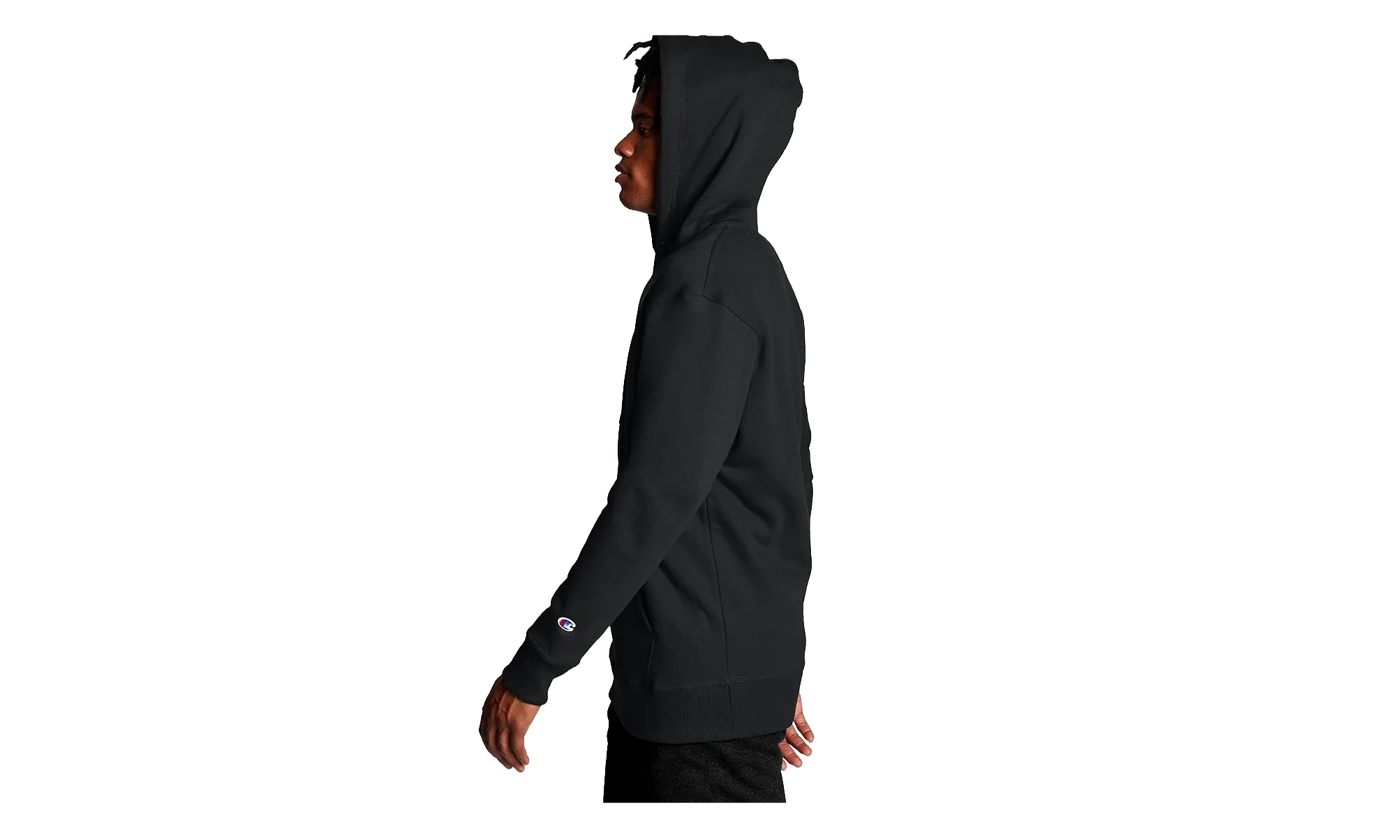 Powerblend Fleece Hoodie Script Logo "Black" GF89H Y06794BKC