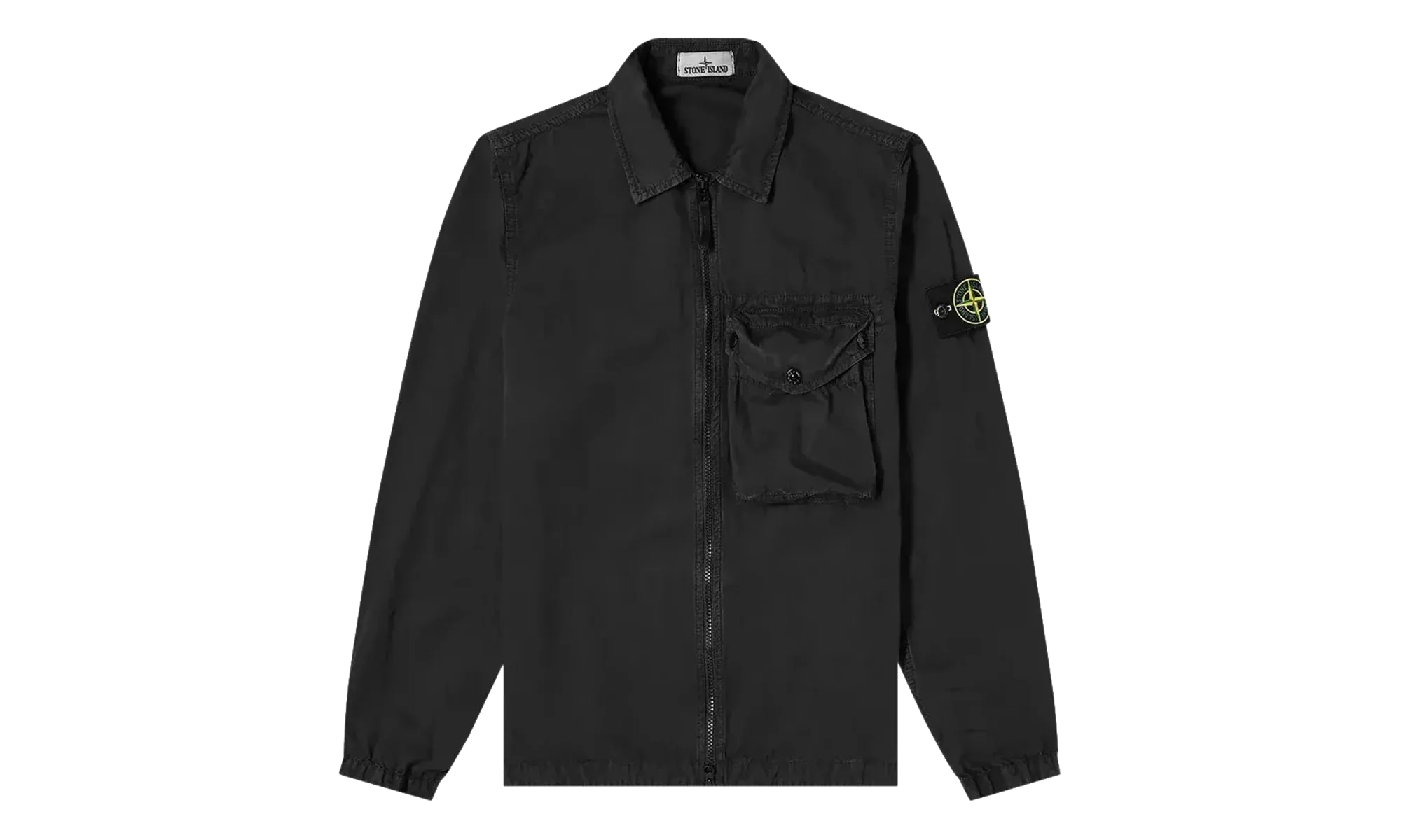 Zip Pocket Overshirt "Black" 7415117WN V0129