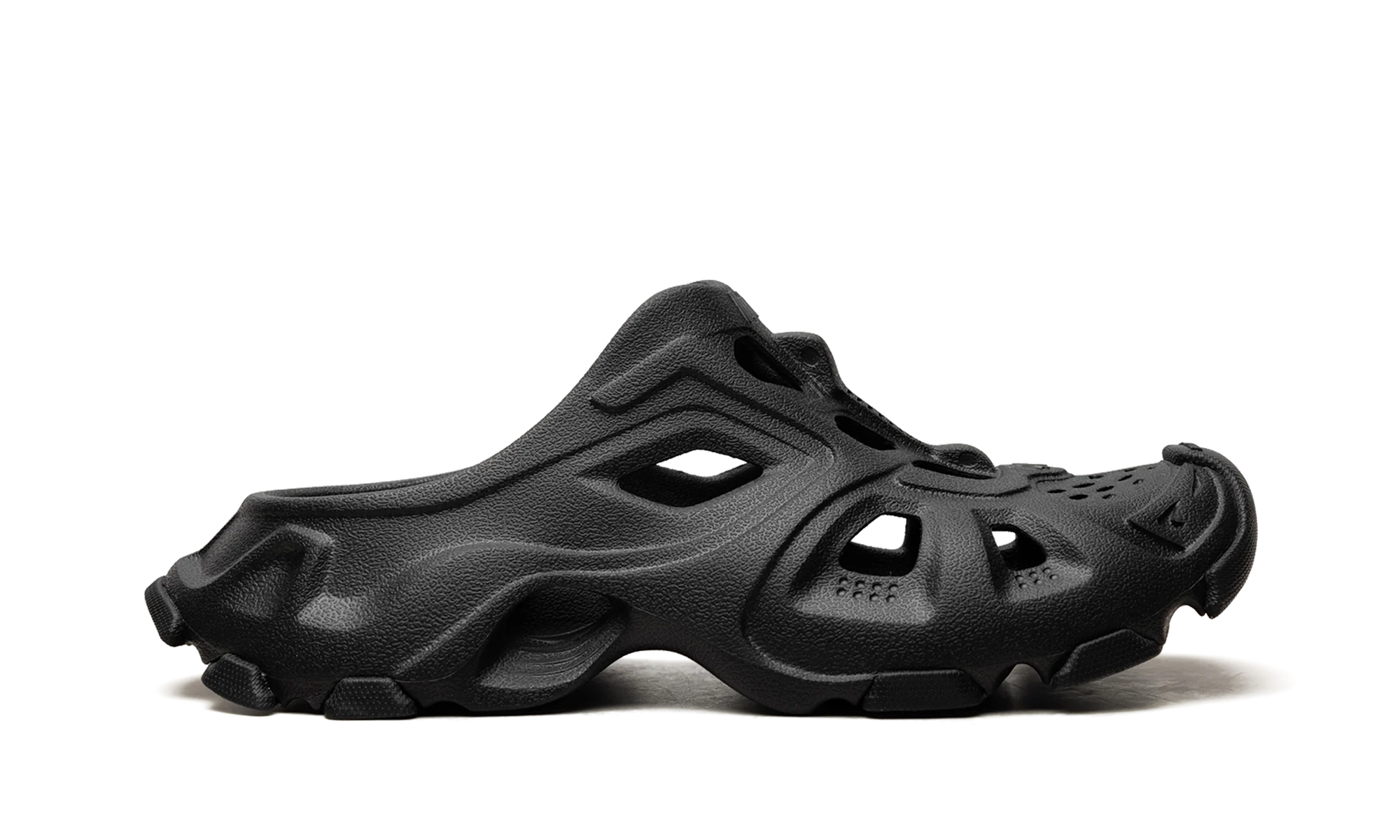 HD Rubber Mule Sandal "Black" 735249 W3CES 1000