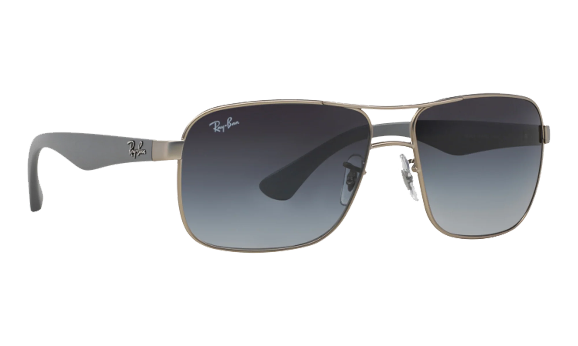 Square Sunglasses "MATTE SILVER" RB3516-019-8G_59
