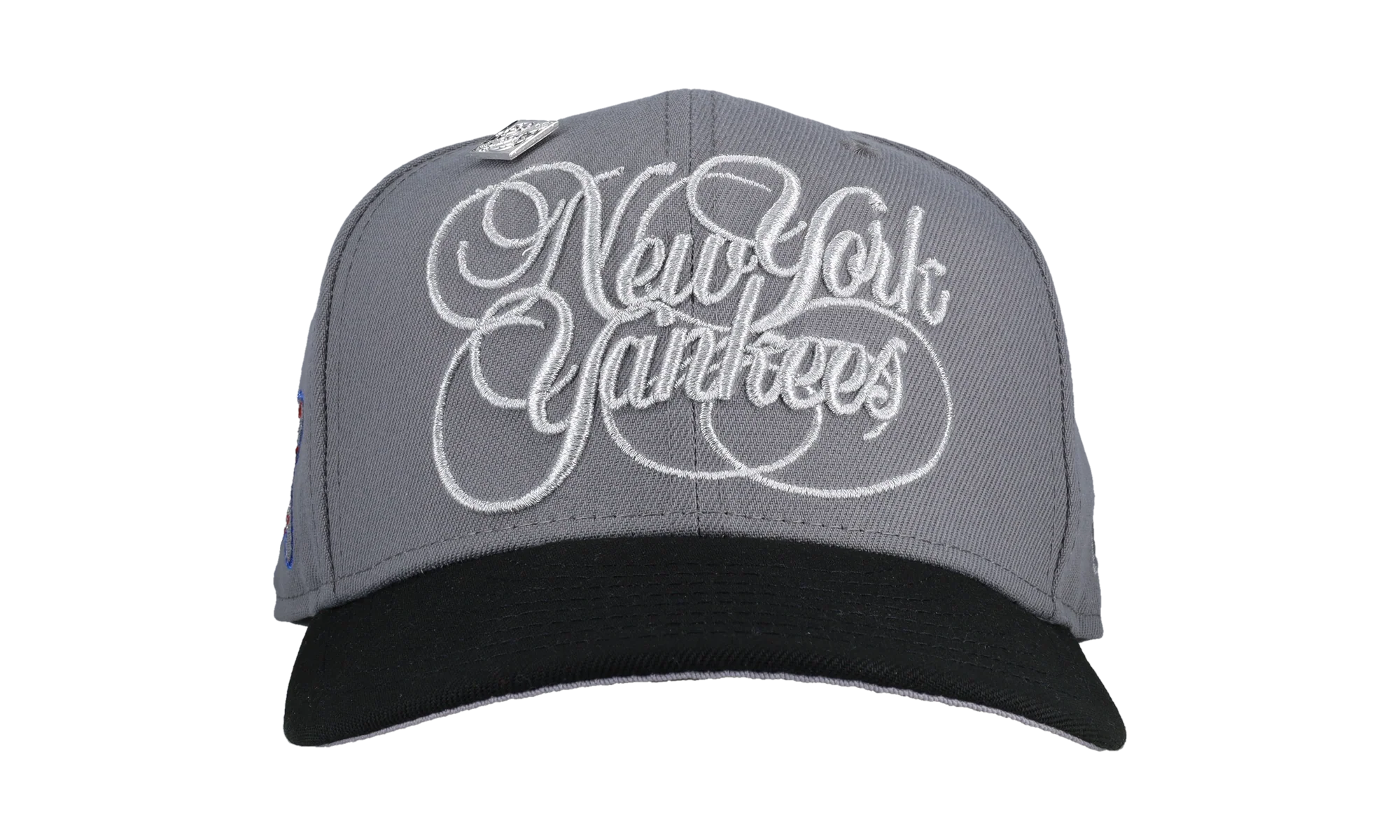 59FIFTY New York Yankees 1980 All Star Game Cursive Script Fitted Hat "Grey" NE237