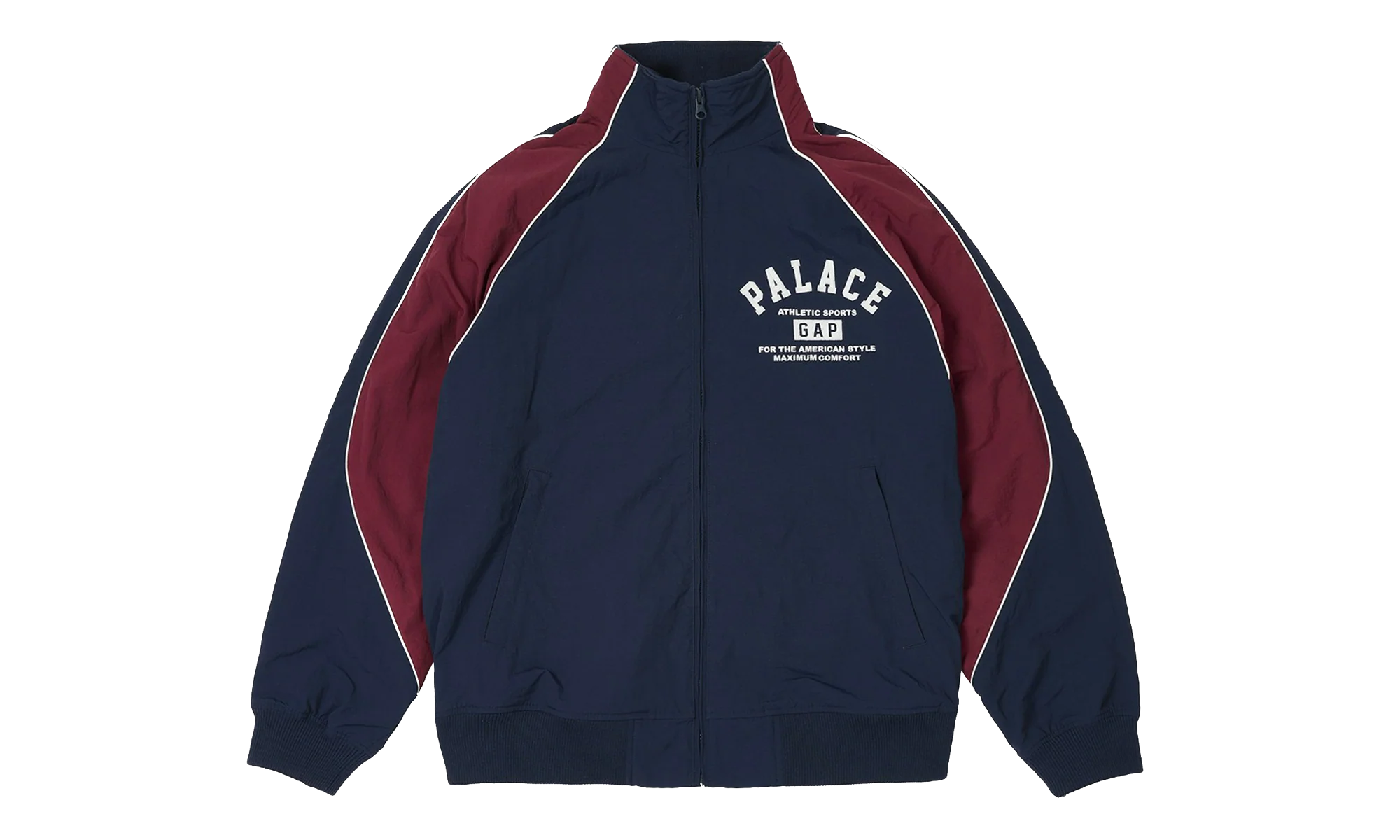 Gap Nylon Track Jacket "Navy / Red" PALGAP3