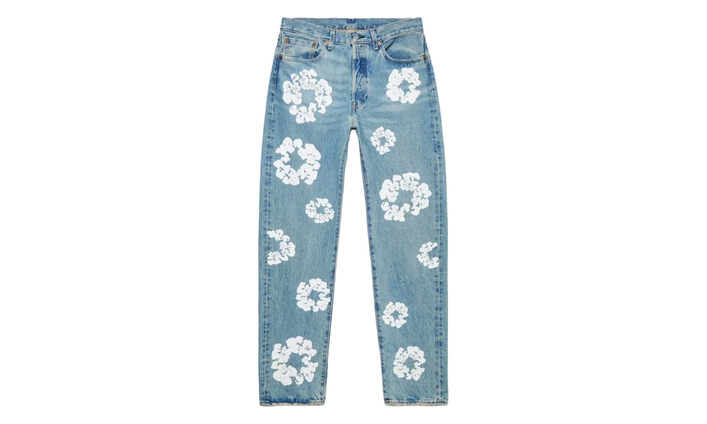 Denim Tears x Levi's Cotton Wreath Jeans "Light Wash" DT484
