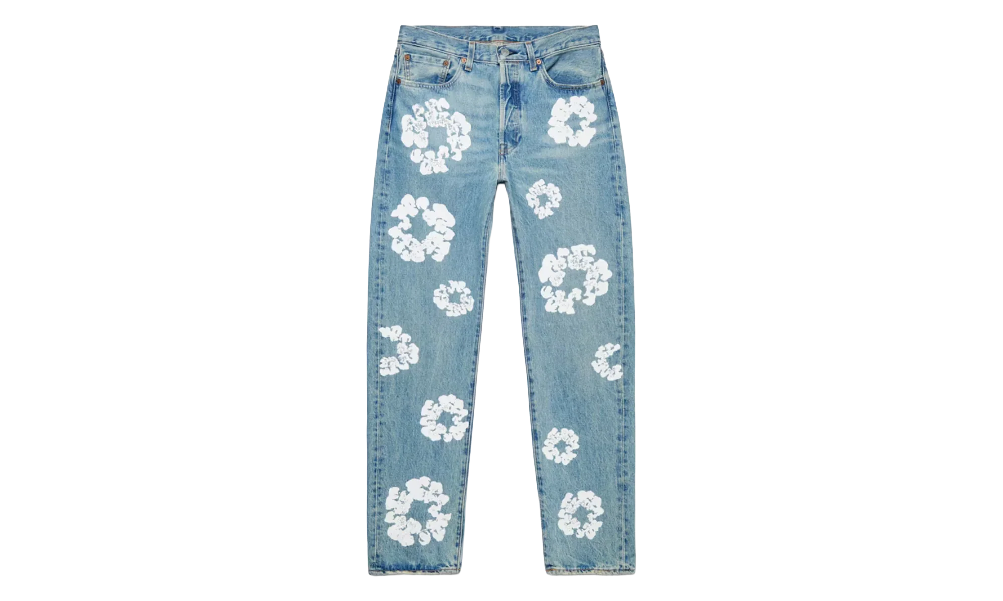 Denim Tears x Levi's Cotton Wreath Jeans "Light Wash" DT484