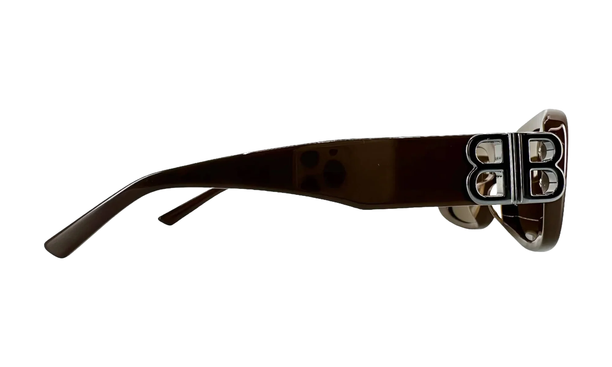Acetate BB Hinge Oval Frame Sunglasses "Brown" BB0310SK 004