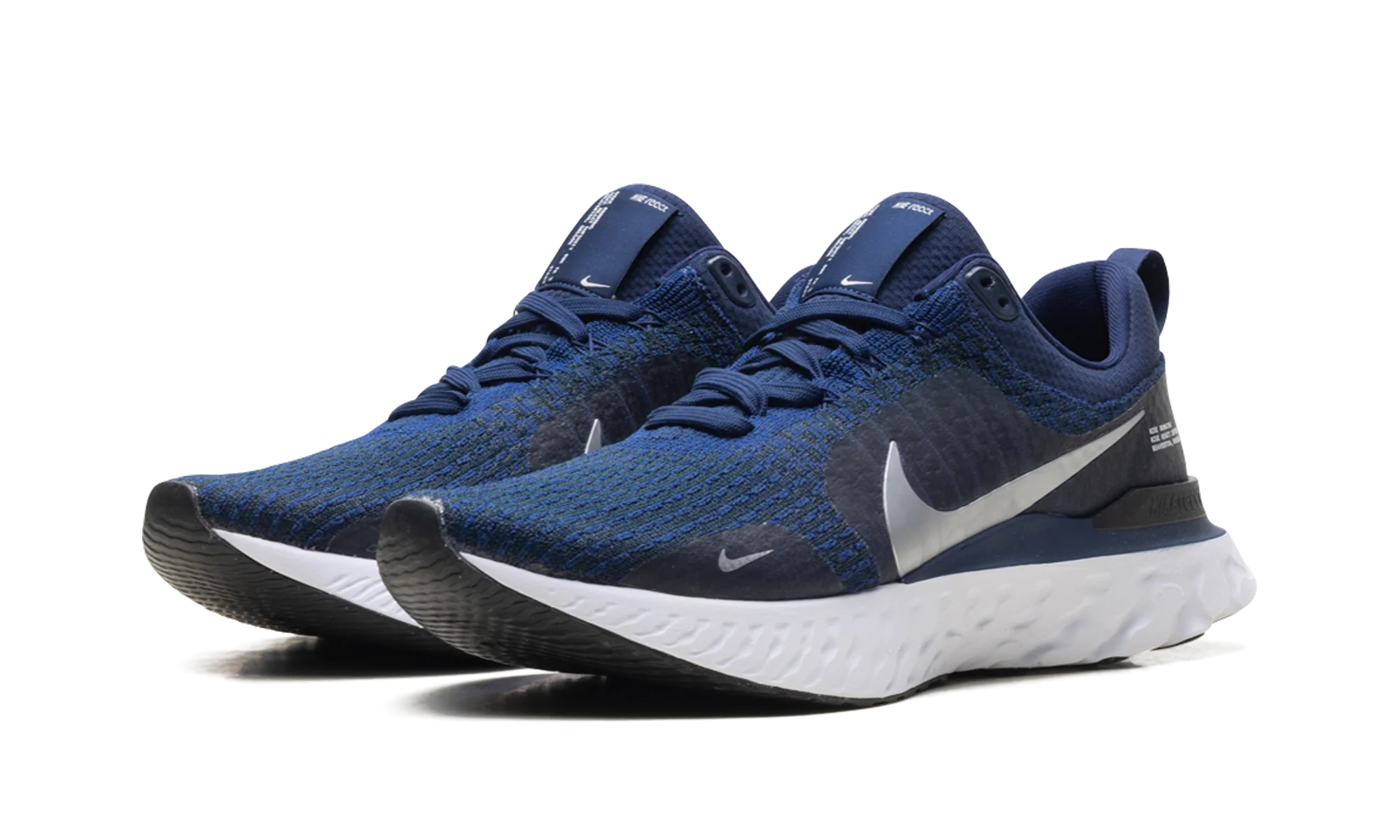 React Infinity Run Flyknit 3 "College Navy Metallic Silver" DZ3014 401