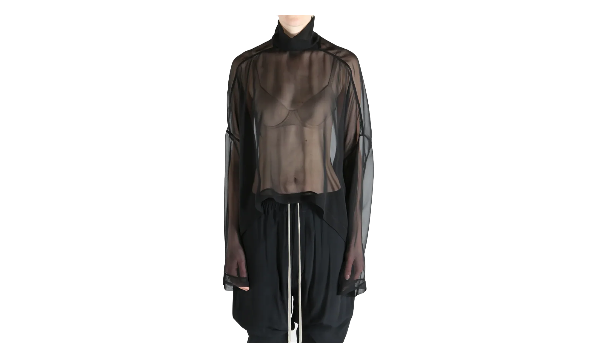 Jumbo Tabard Cropped Top WMNS "Black" RP01F6216 S 09