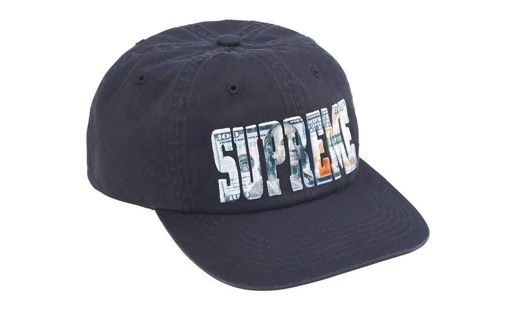 Embroidered Money Logo 6 Panel Hat "SS26 - Navy" SU27433