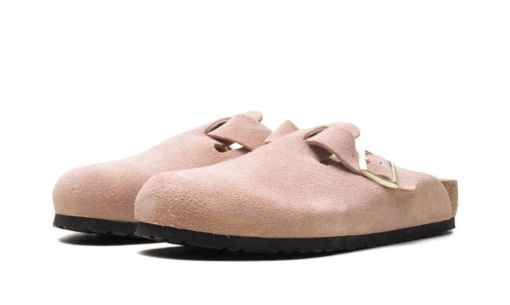 Boston Suede Leather Sandals "Light Rose" 1026139