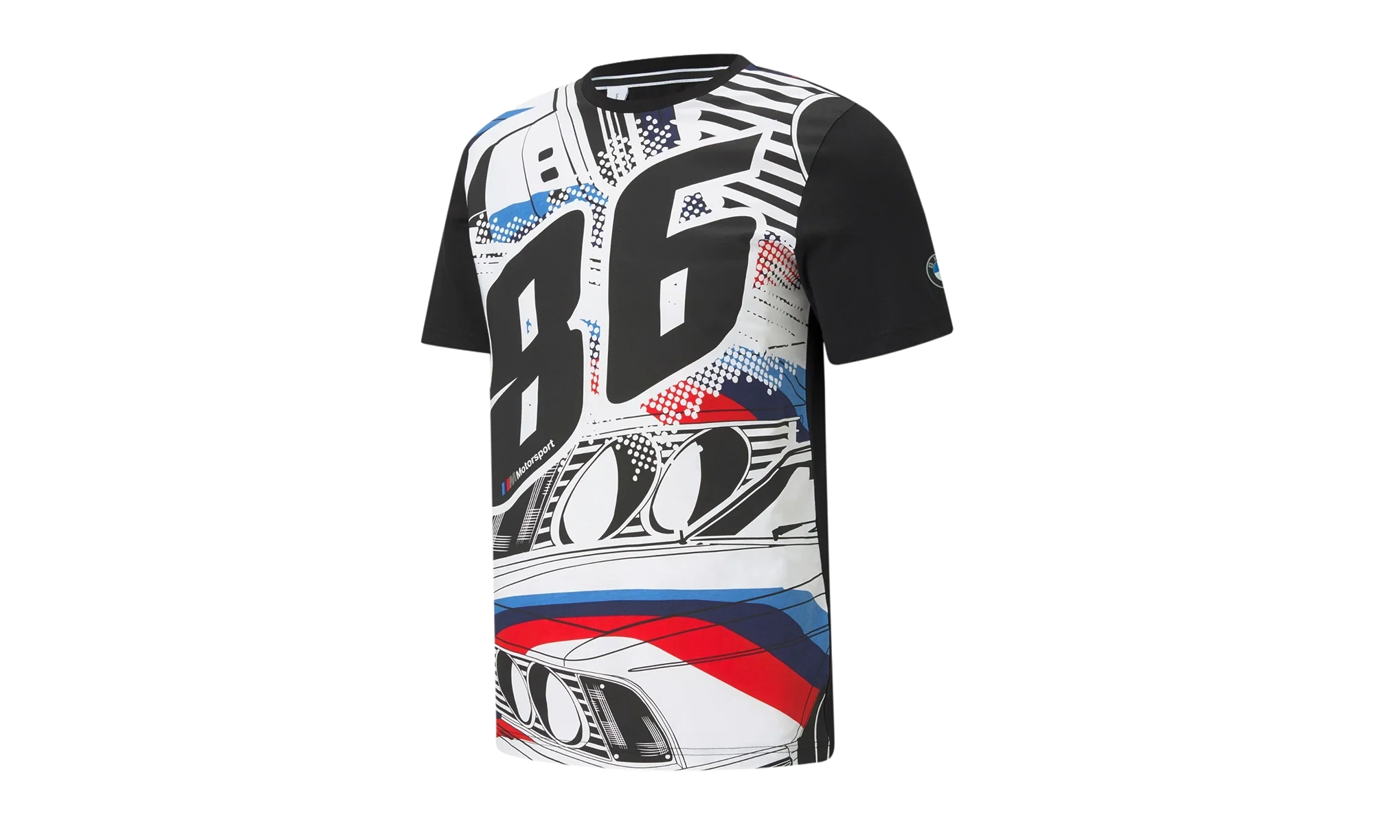 BMW Motorsport Street Vintage Tee "Black" 599493 01