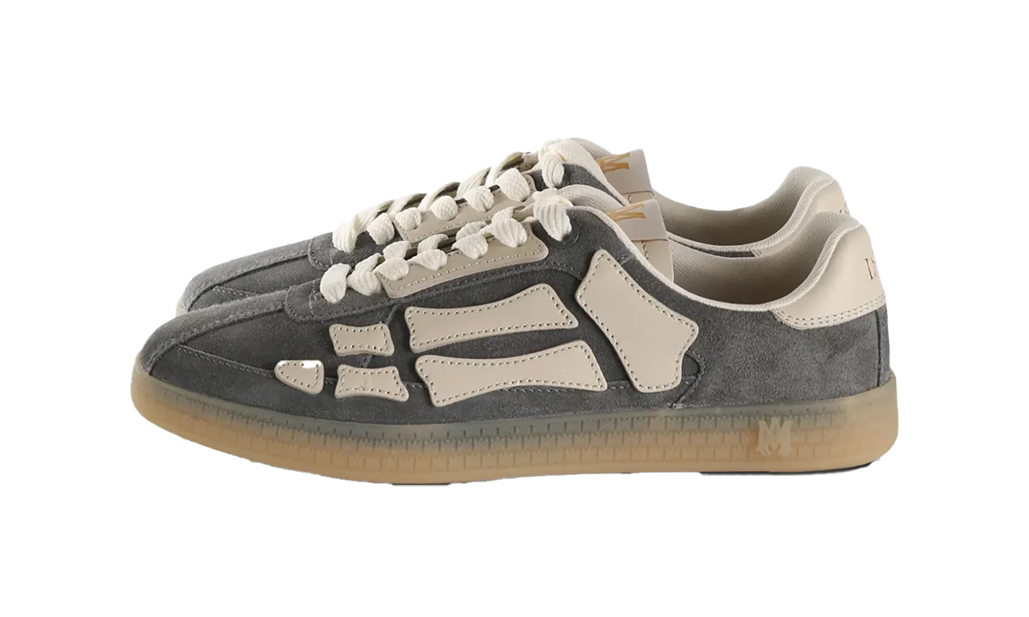 Pacific Bones Sneakers "DARK GREY" AMFOSR1176