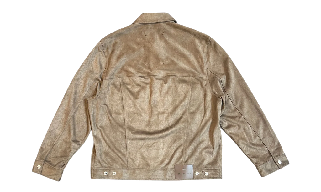 Worker Jacket "Twill Suede Knit - Brown" 261 MJK052 SKNTBRN