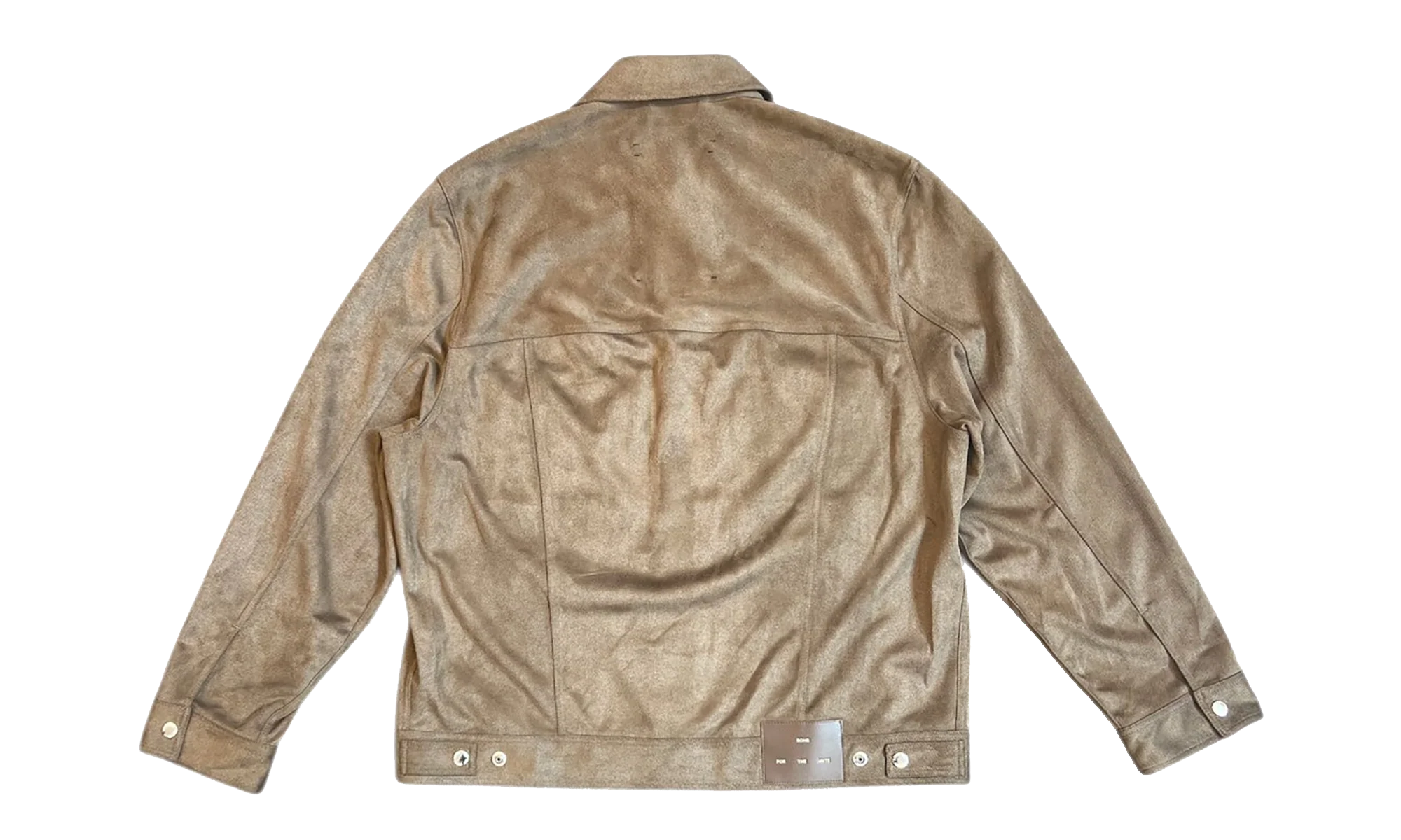 Worker Jacket "Twill Suede Knit - Brown" 261 MJK052 SKNTBRN
