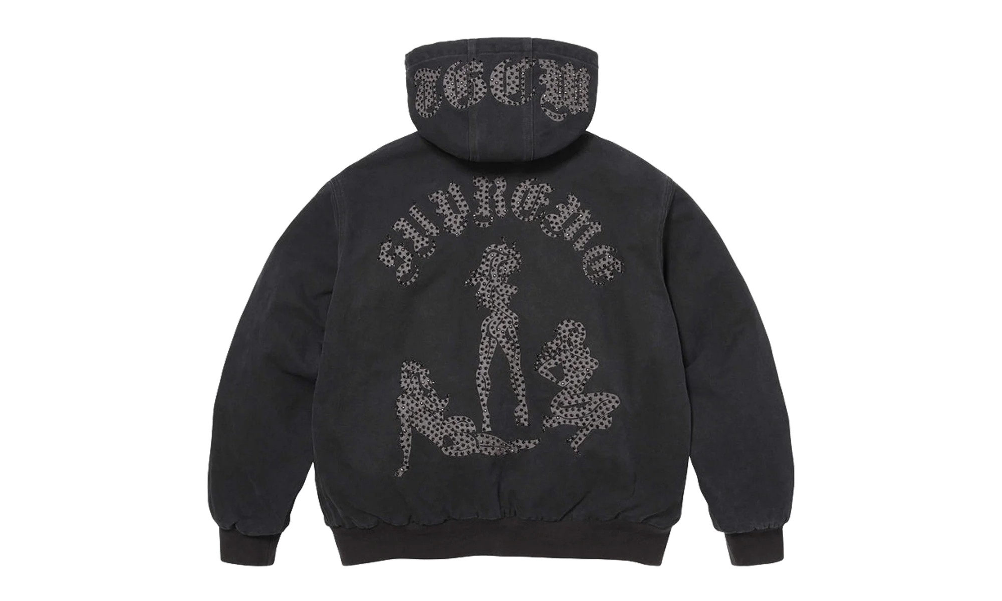 The Great China Wall Hooded Work Jacket "SS26 - Black" SU27511