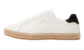 Espadrille Sneakers "White/Black" PMIB001S22LEA0010101