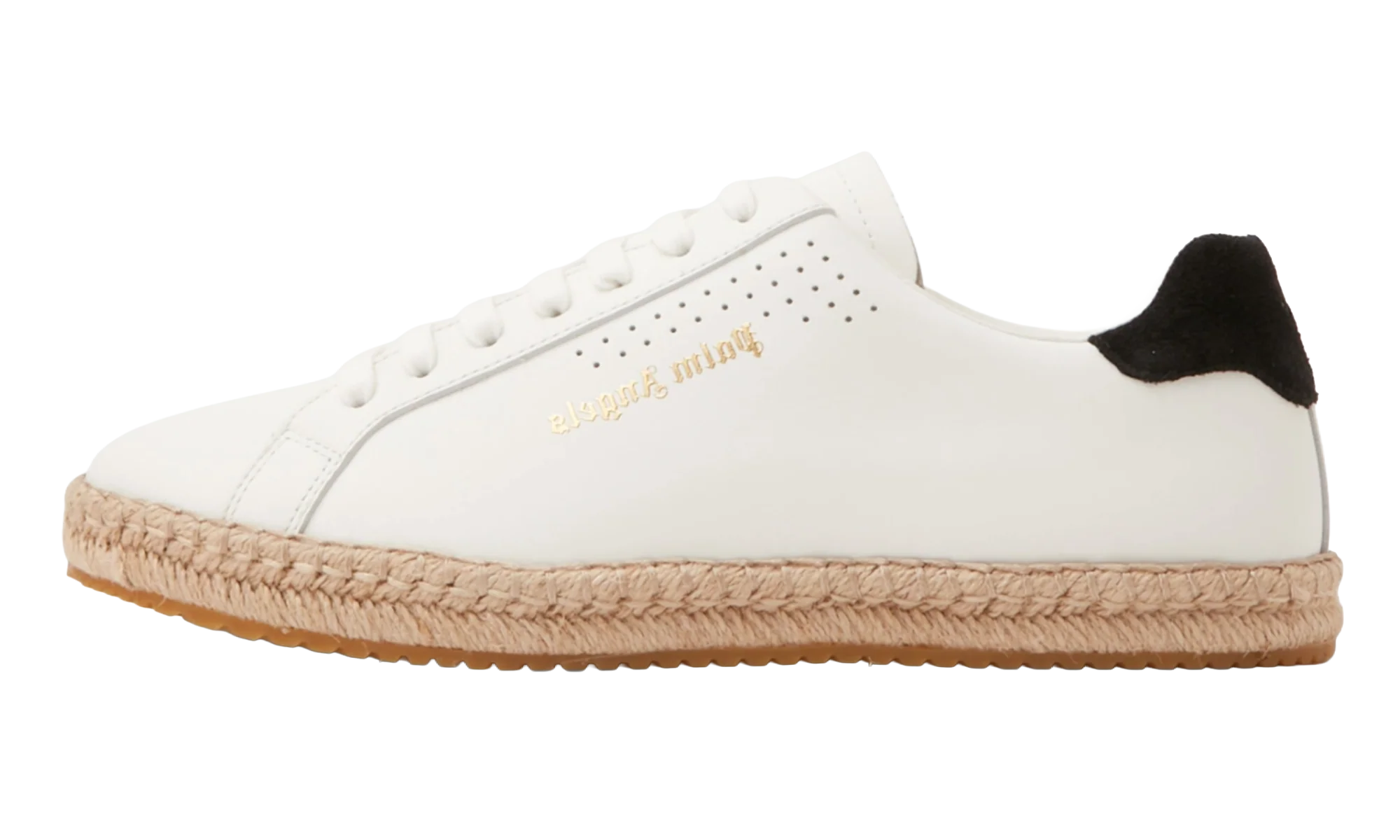 Espadrille Sneakers "White/Black" PMIB001S22LEA0010101