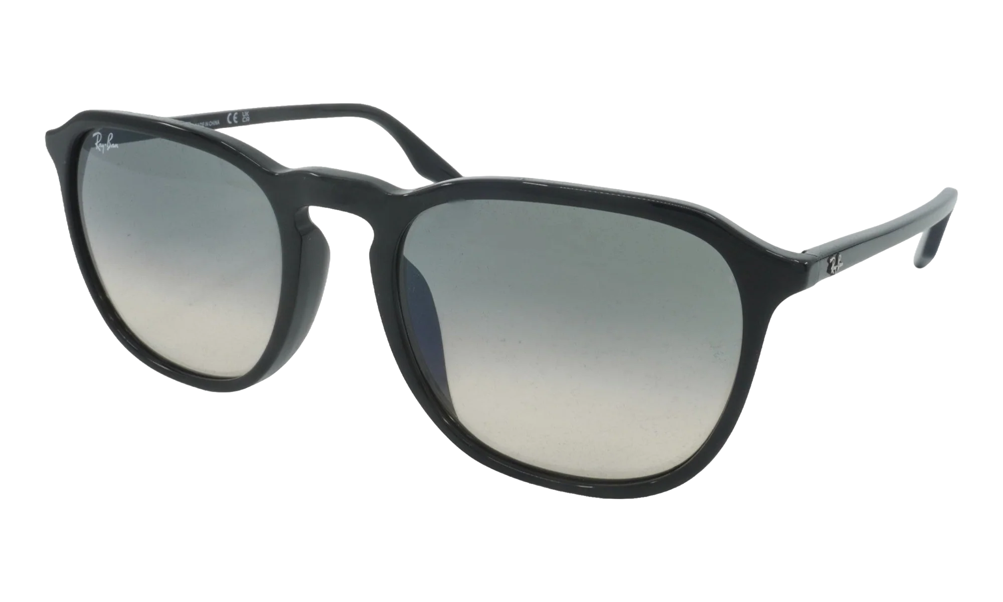 [RB2203F-901/32_55] Unisex Ray Ban Square Sunglasses "Black" RB2203F-901-32_55