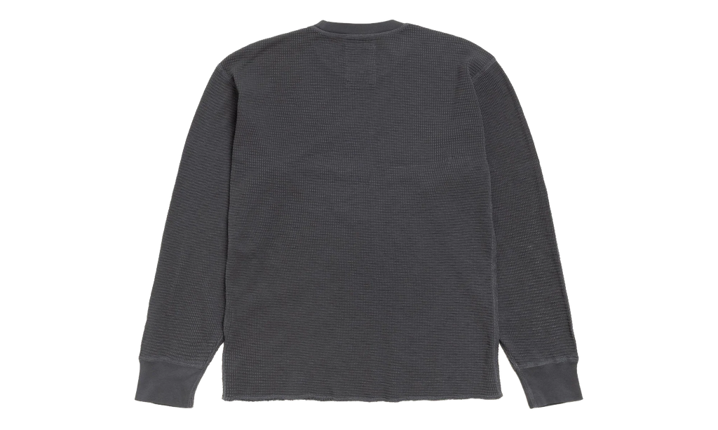 PIGMENT DYED LS THERMAL "Faded Black" STUS405
