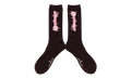 Multi Logo Long Socks "Burgundy" 1K80 184 005 BURGUNDY