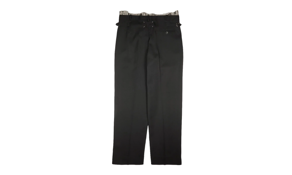 Layered Pleated Trouser "Black" S50KA0705M35693900