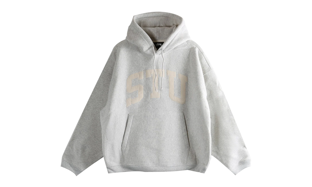 STU Applique Hoodie "ASH HEATHER" 118578 ASHH