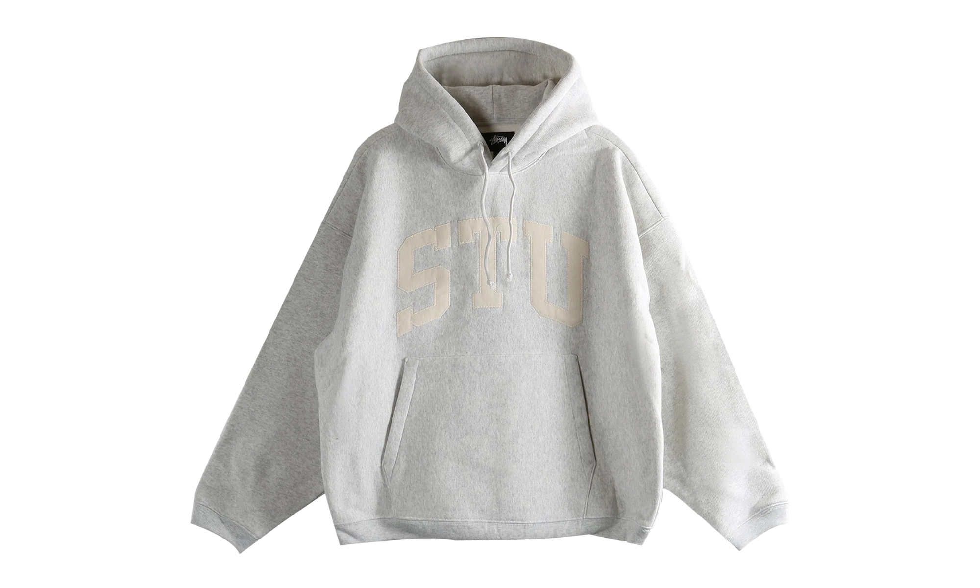 STU Applique Hoodie "ASH HEATHER" 118578 ASHH