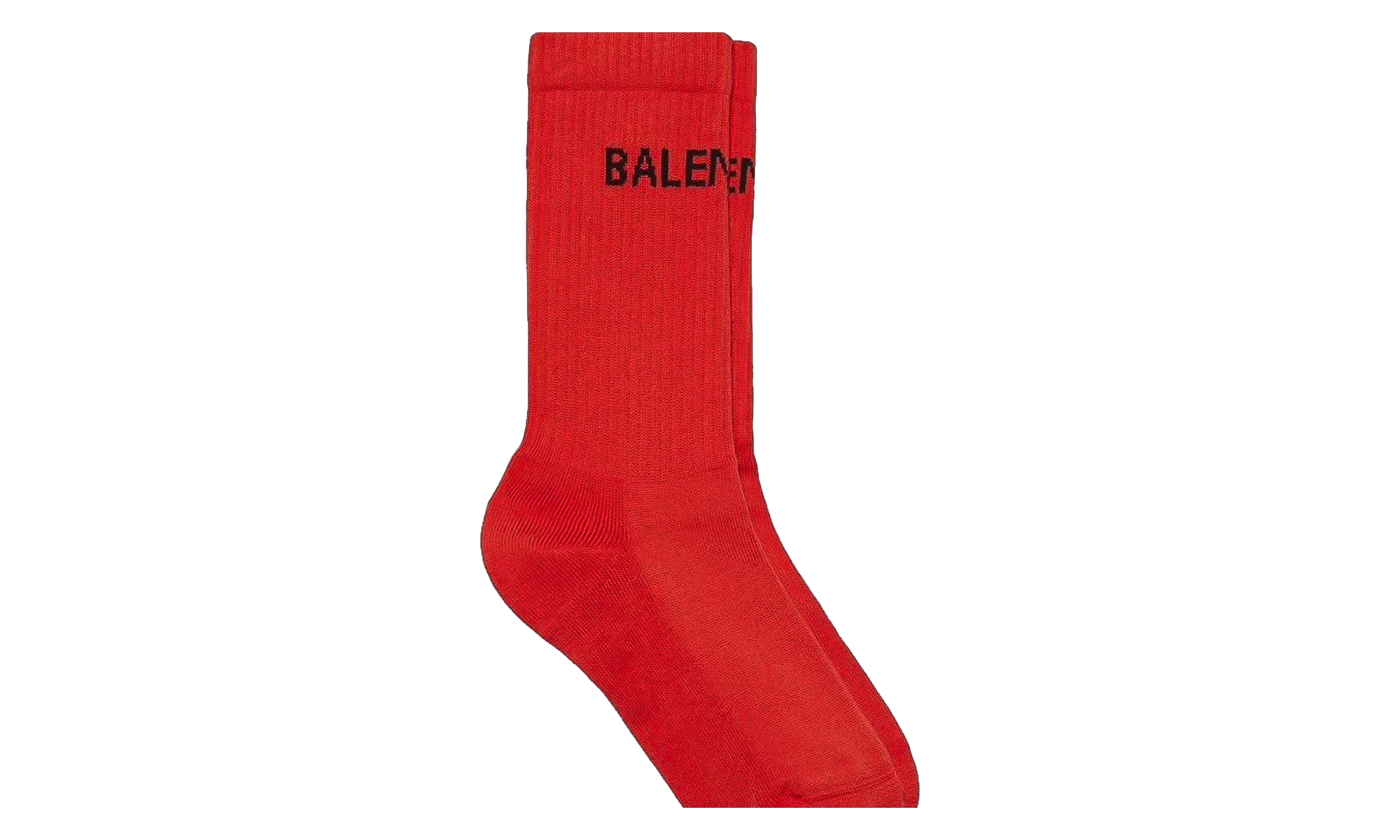 Cotton Logo Tennis Socks "Red" 181342M220005