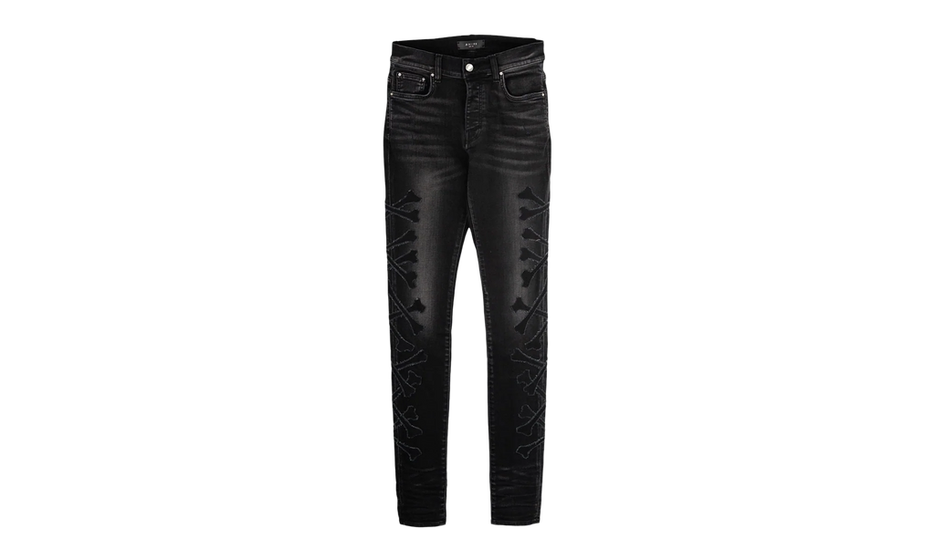 NY XO Bones Jeans "Aged Black" AMDNSY1181 023