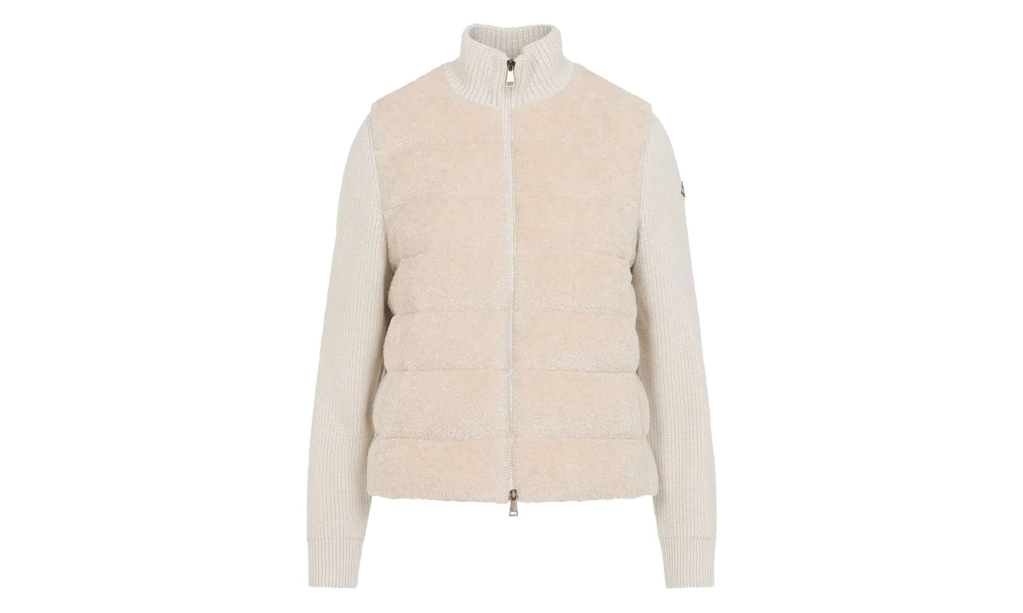 Stand Up Collar Zip Up Cardigan WMNS "White" MON53