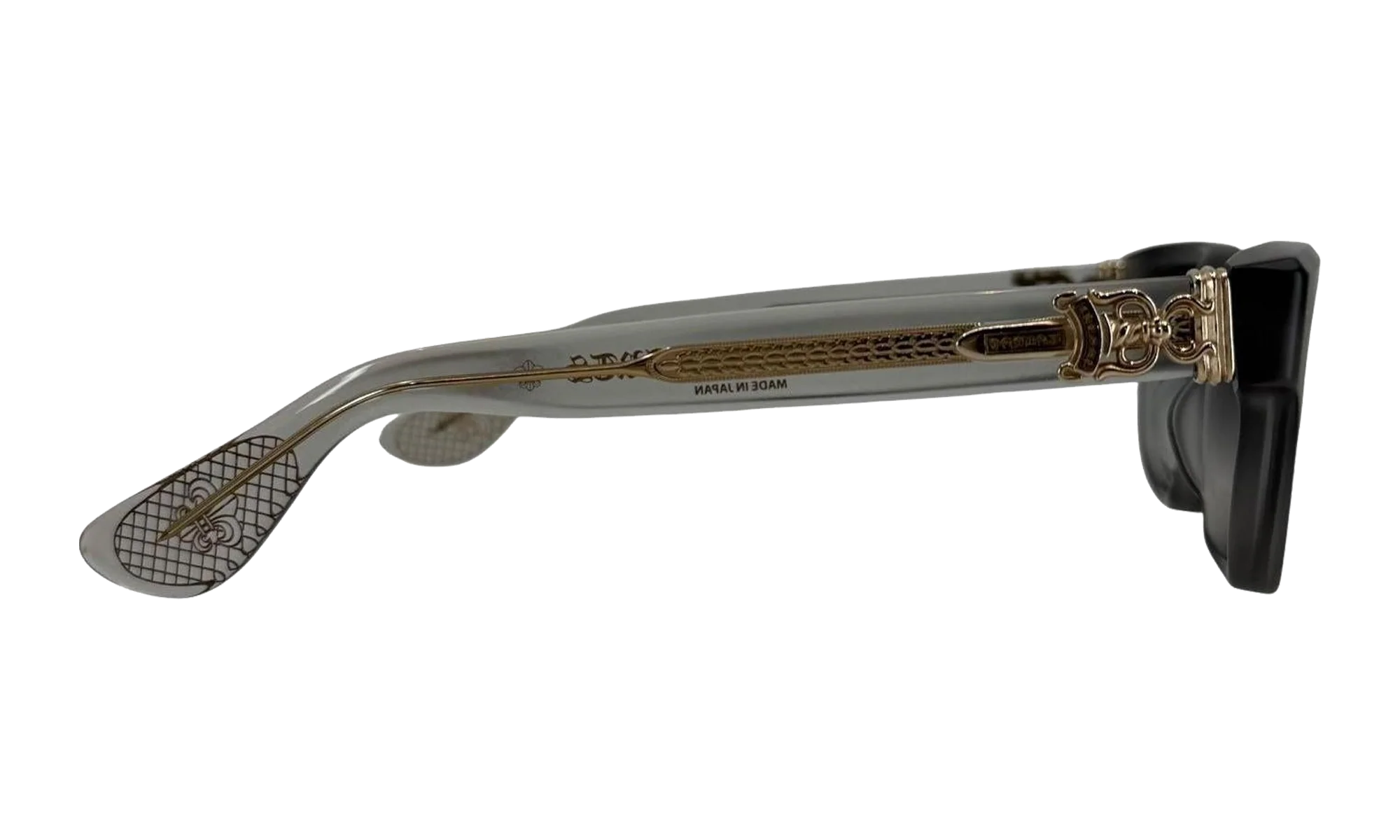 Cuntvoluted Sunglasses "18K Gold Plated - Graphite Translucent" CHRM0974