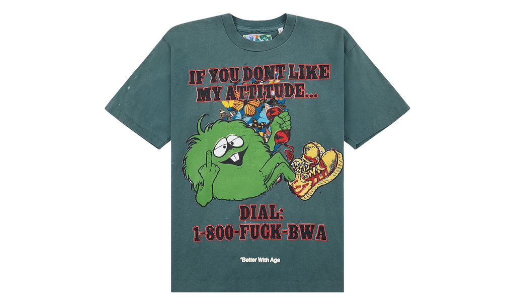Dickhead Tee "Green" BWA61