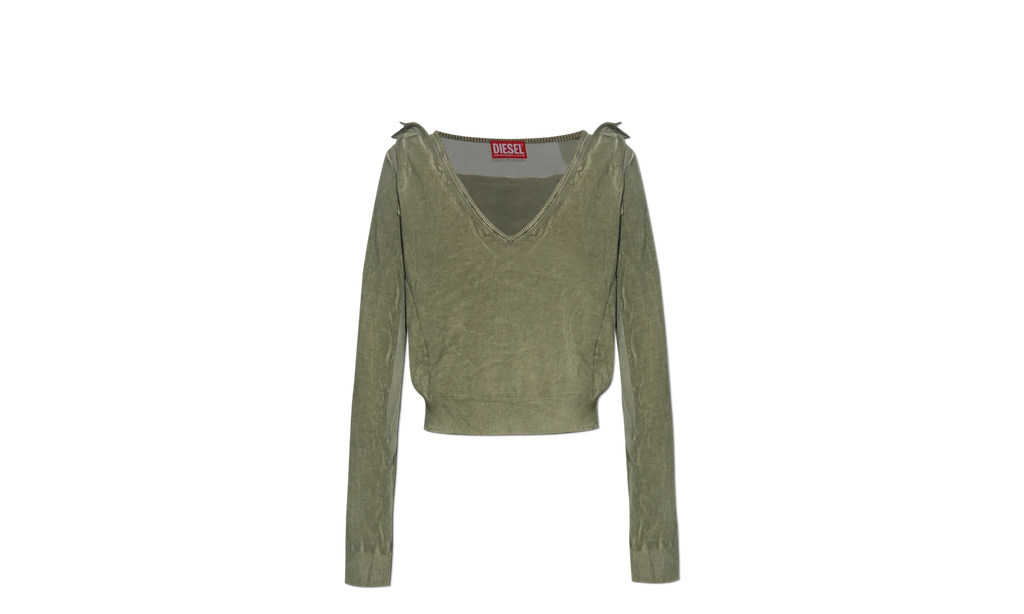 M-Debi Knitwear "5AFA LEAF/GREEN" A19663 0CBDS 5AFA