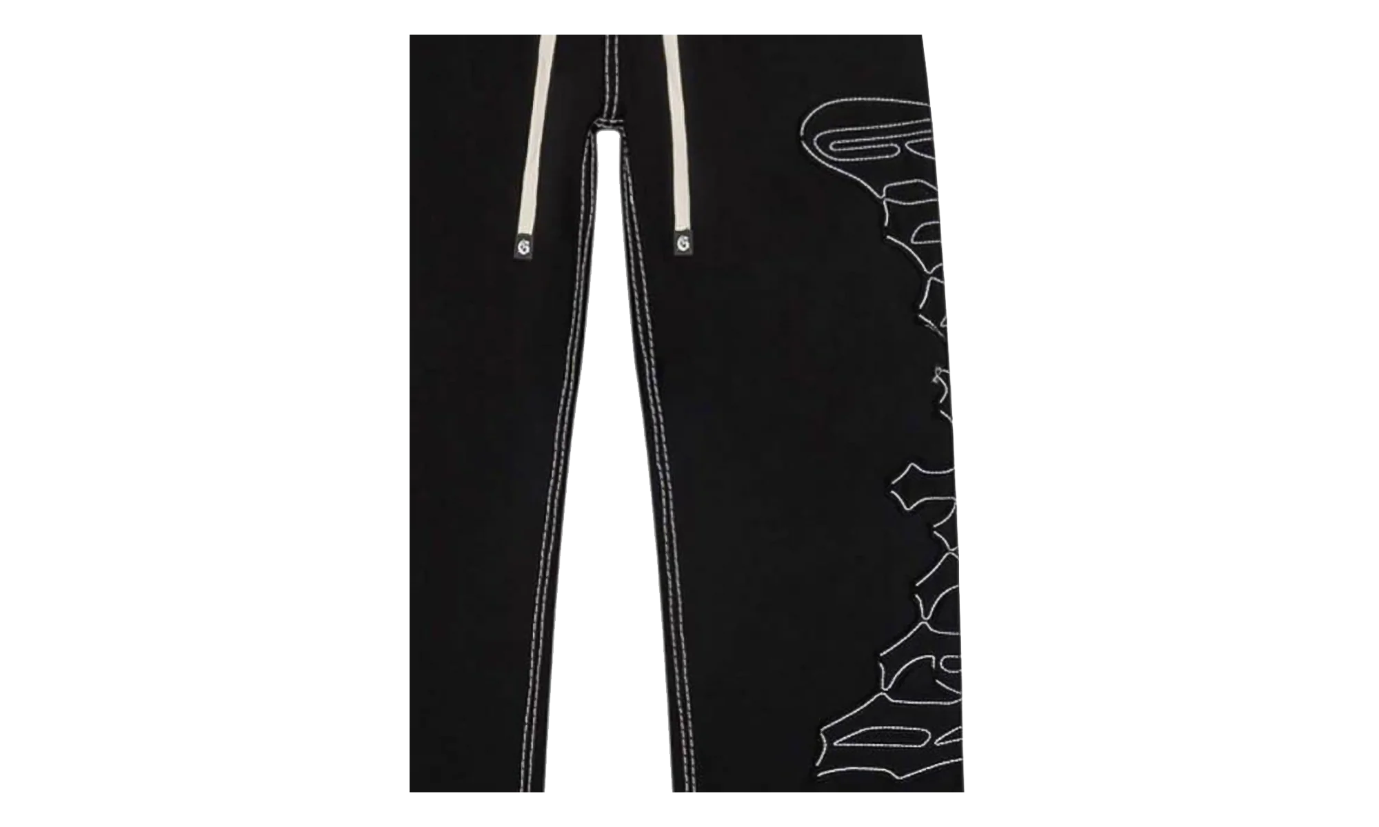 OG Logo Sweatpants "Stitched Black" GS128
