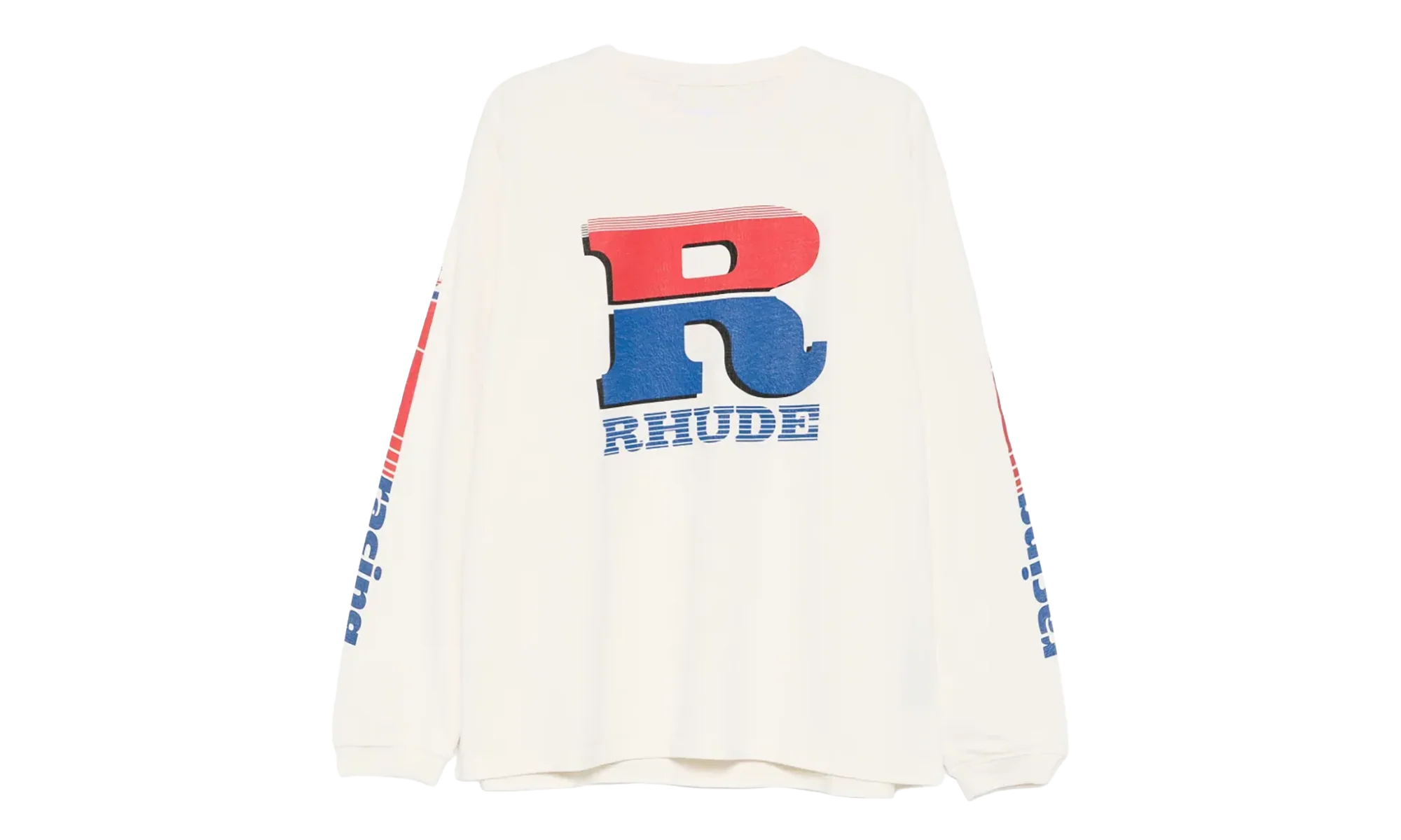 Split Petrol Logo Long-Sleeve Tee "Vintage White" RHPS26TT17012
