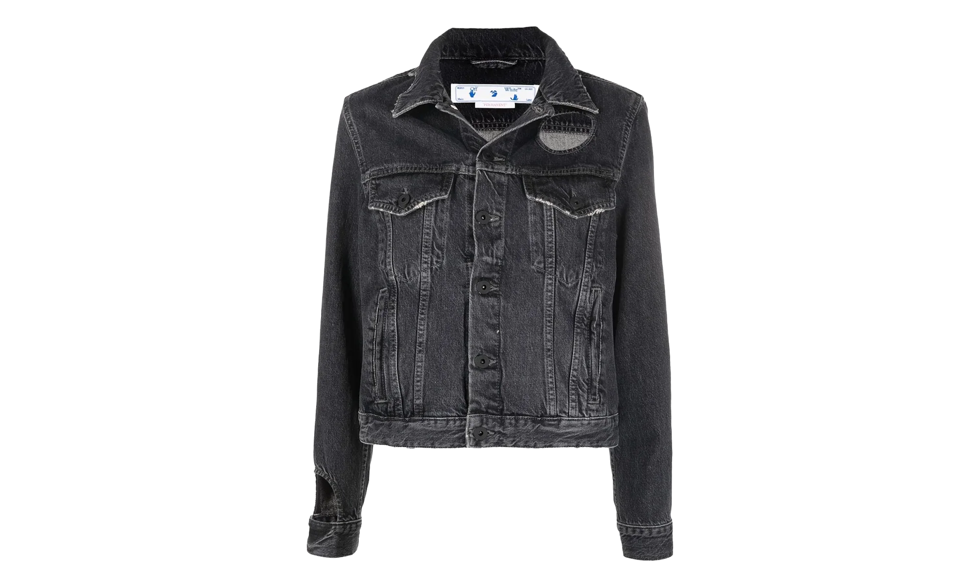Meteor Denim Jacket WMNS "Dark Grey" OWYE027C99DEN0010700