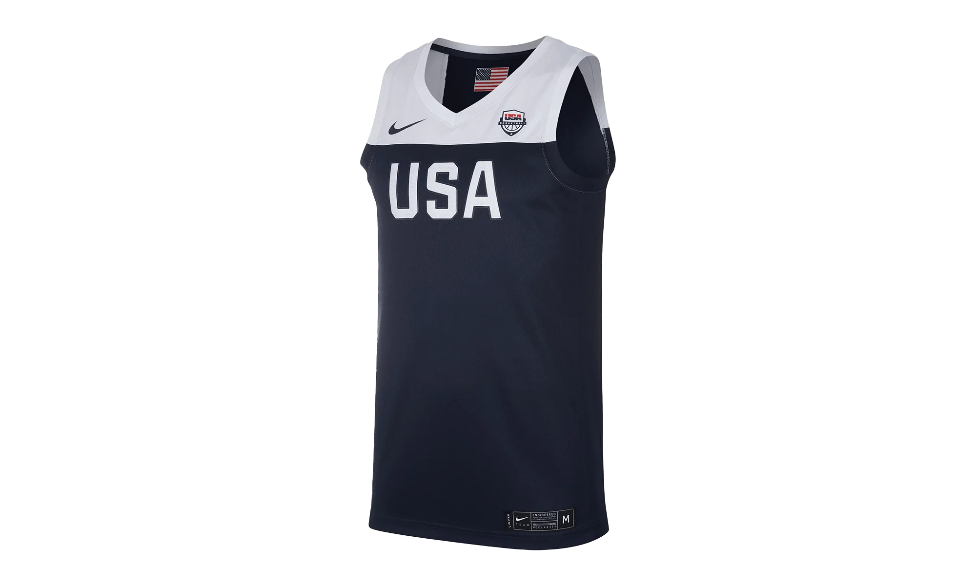 USA Basketball Road Jersey "Obsidian" CJ6872 451