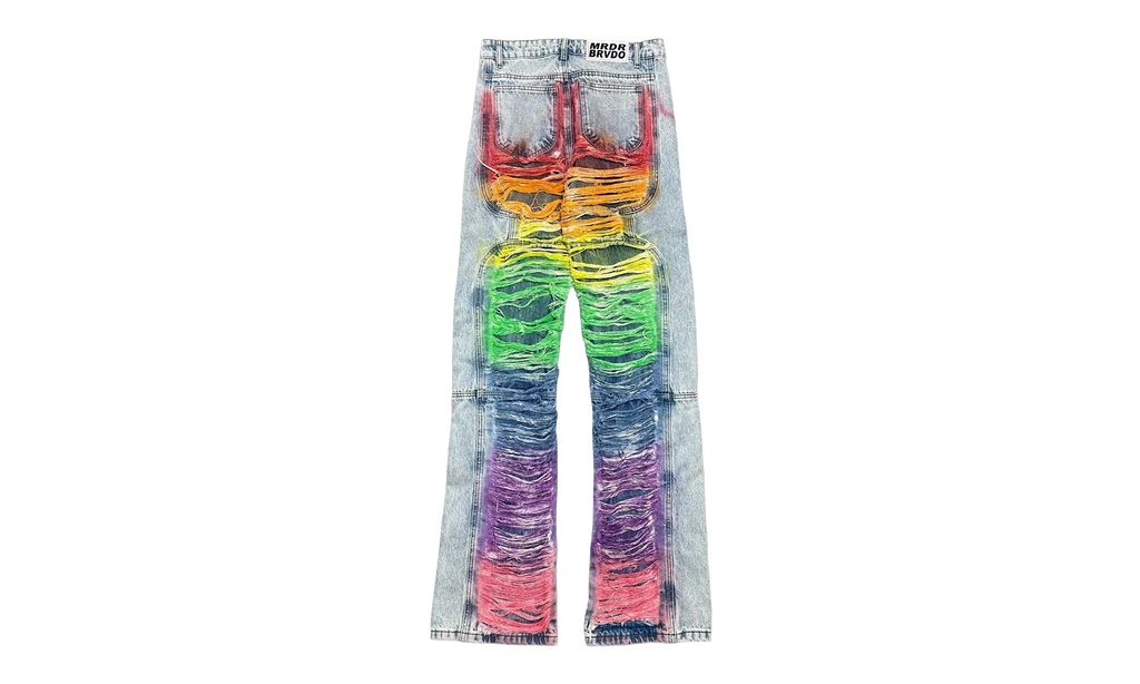 ROYGBIV Distressed Signature Jeans "Indigo" WDWBMBRDSJI