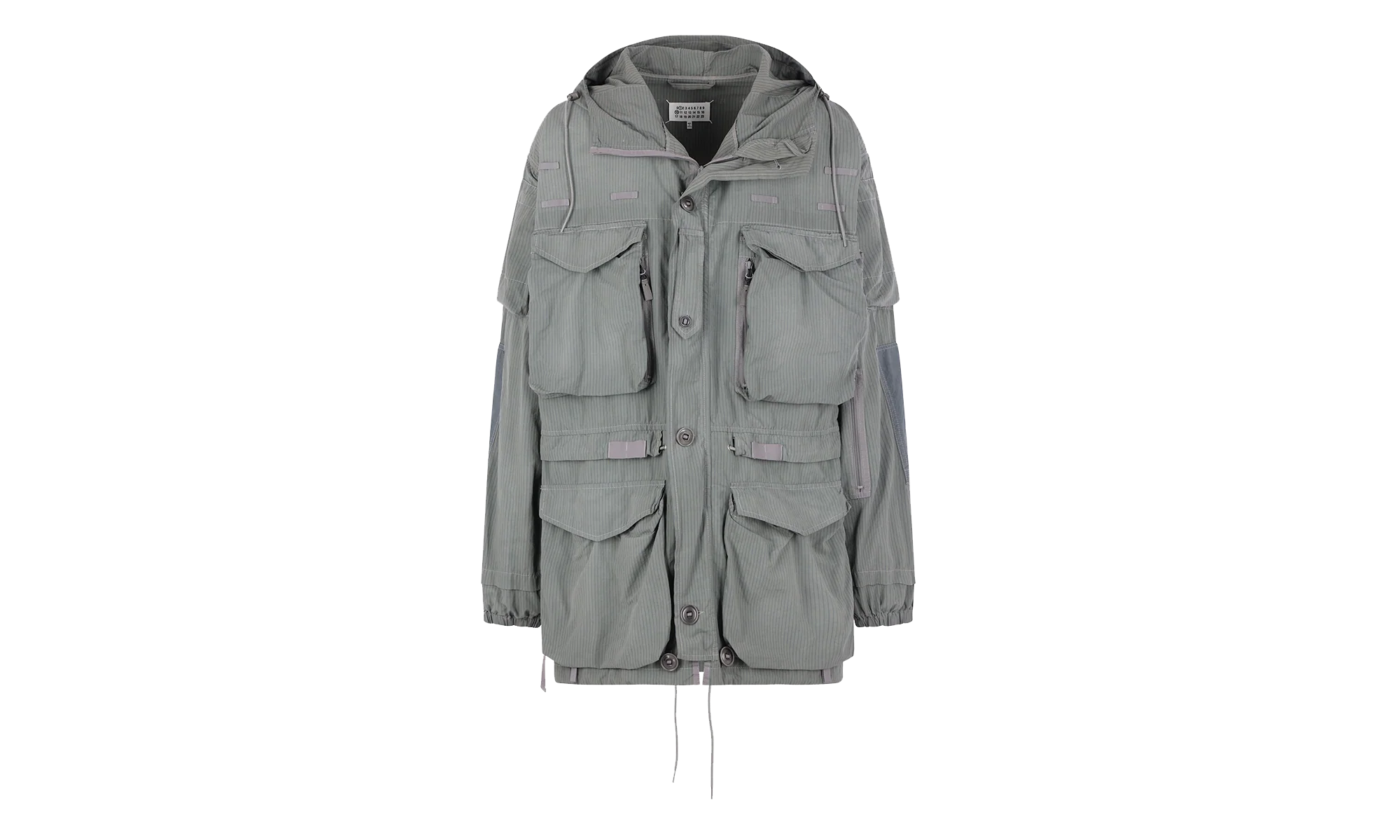 Cargo Pockets Ripstop Coat "Sage" S50AM0653M35685809