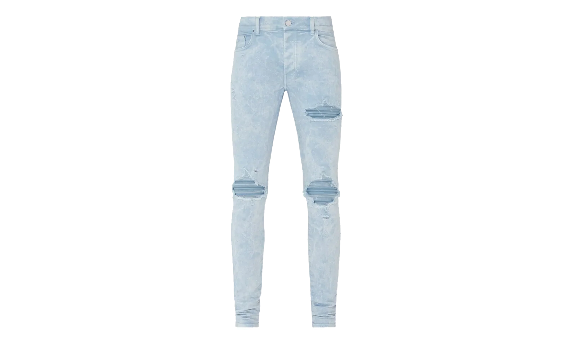 MX1 Mineral Wash Patch Jeans "Baby Blue" SS23MDS012 853