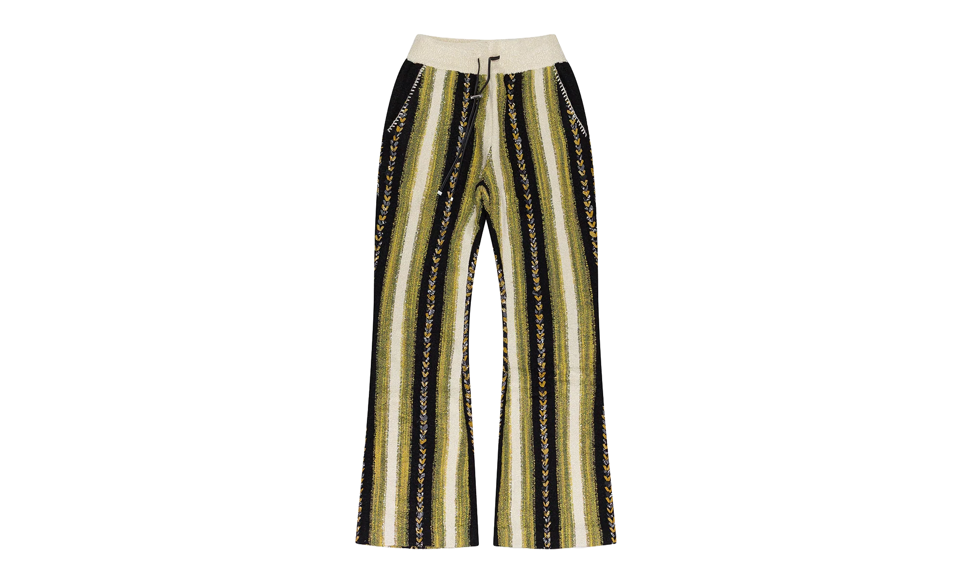 Braided Bandana Stripe Pant "Yellow" SS22MKP001_YELLOW