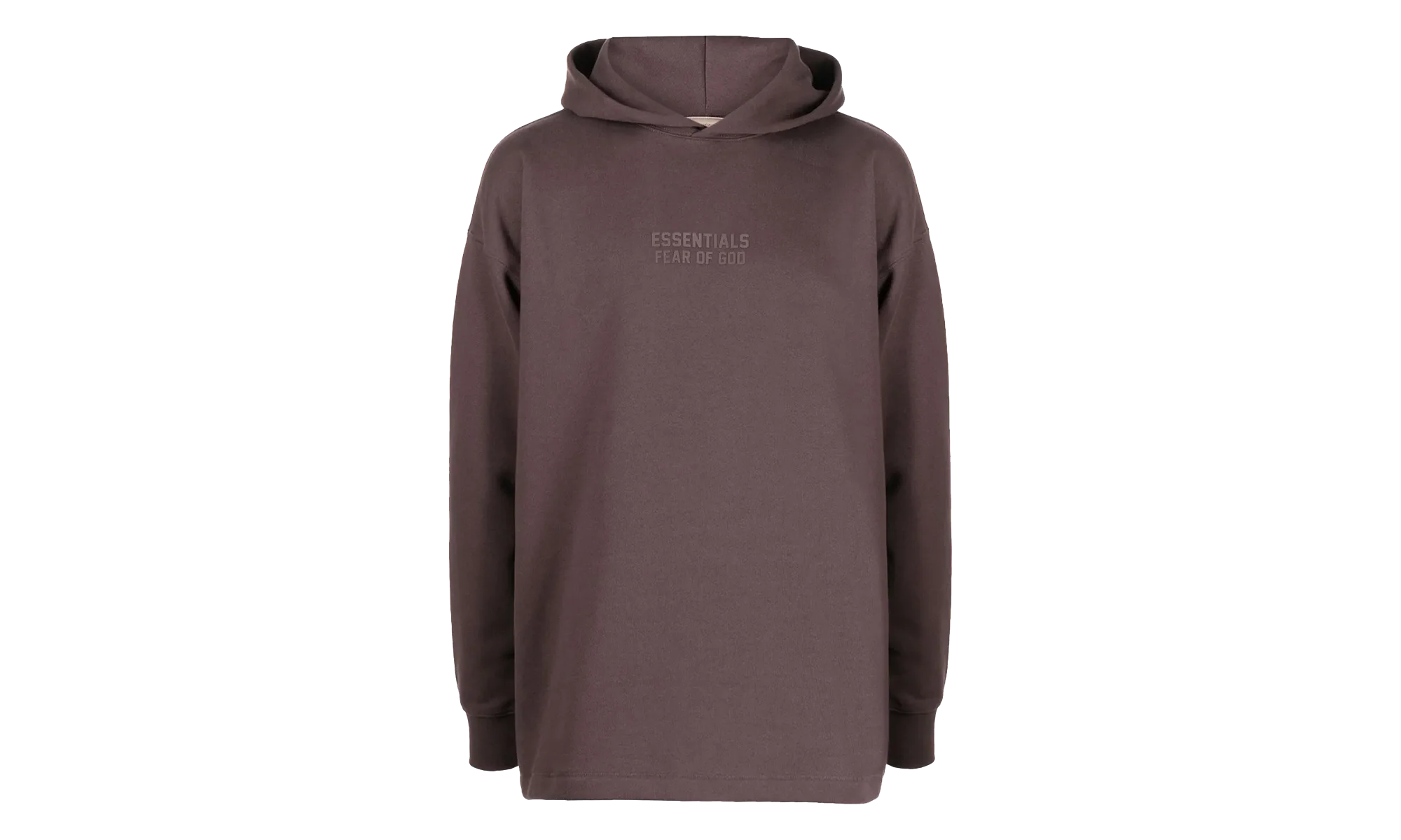 Relaxed Hooded Sweatshirt "Plum" 192BT222095F